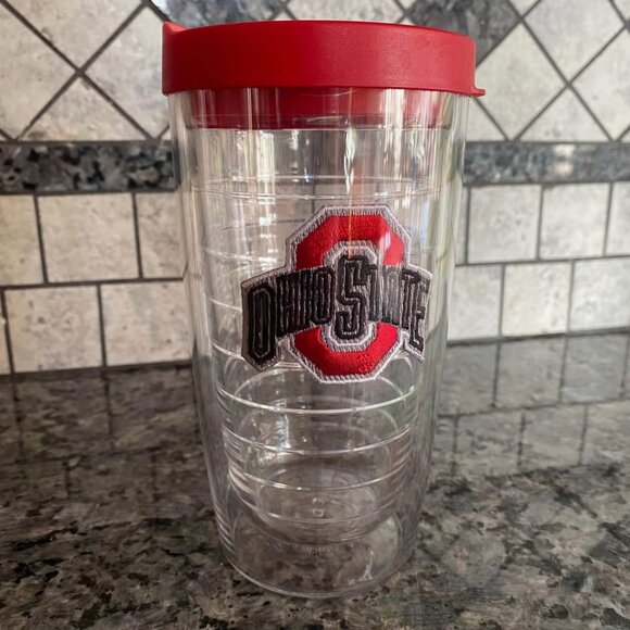 Tervis Ohio State Buckeyes Insulated Tumbler cold/hot drinks w/lid 16 oz. - Picture 1 of 5